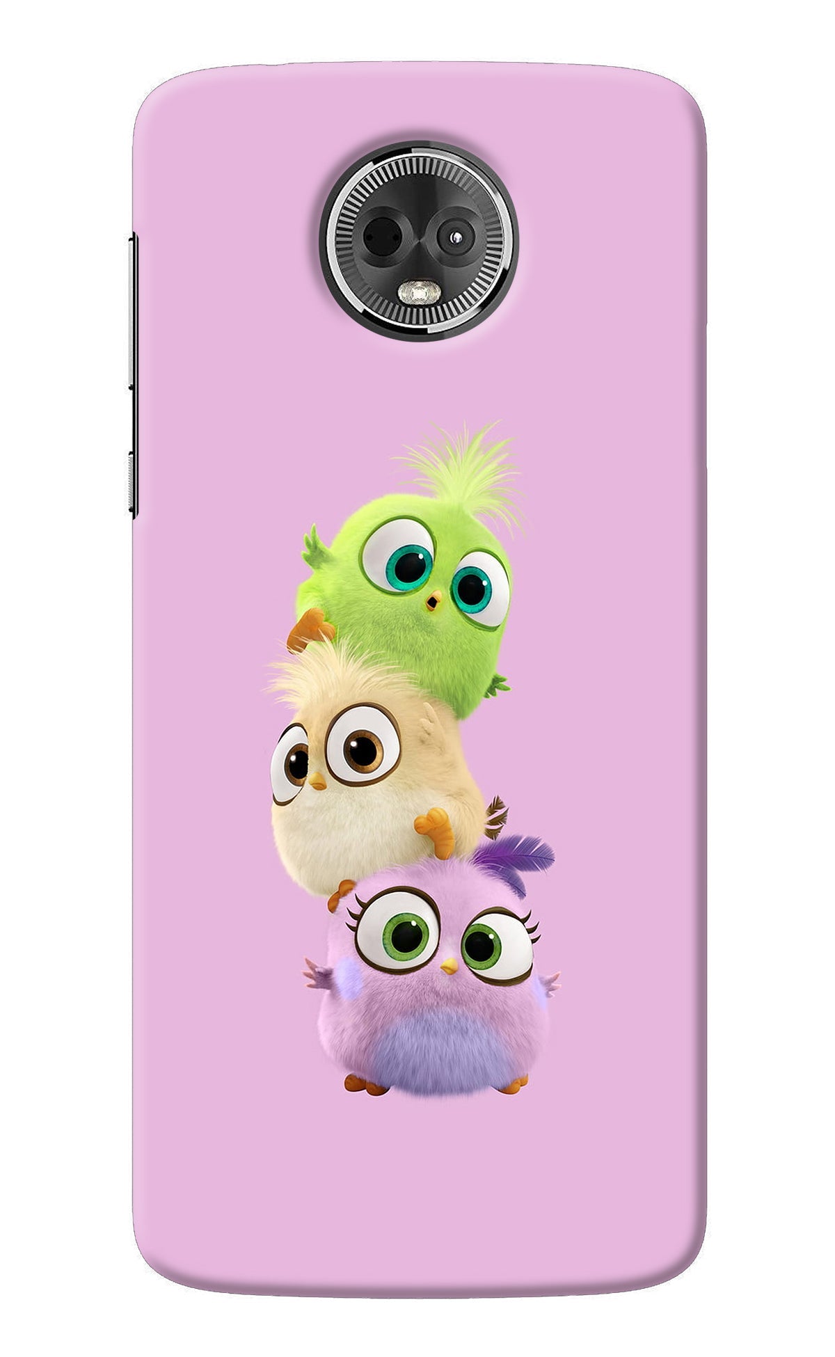 Cute Little Birds Moto E5 Plus Back Cover