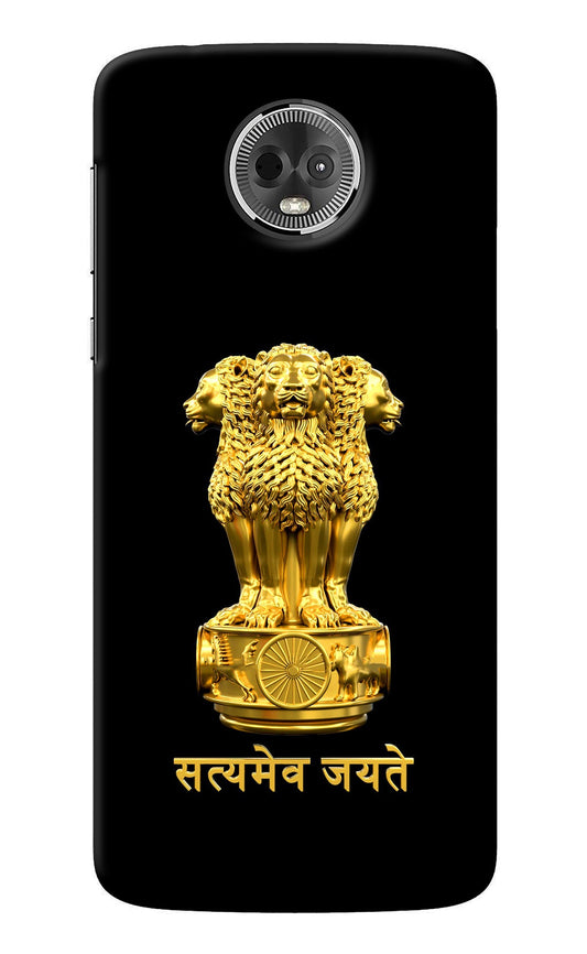 Satyamev Jayate Golden Moto E5 Plus Back Cover