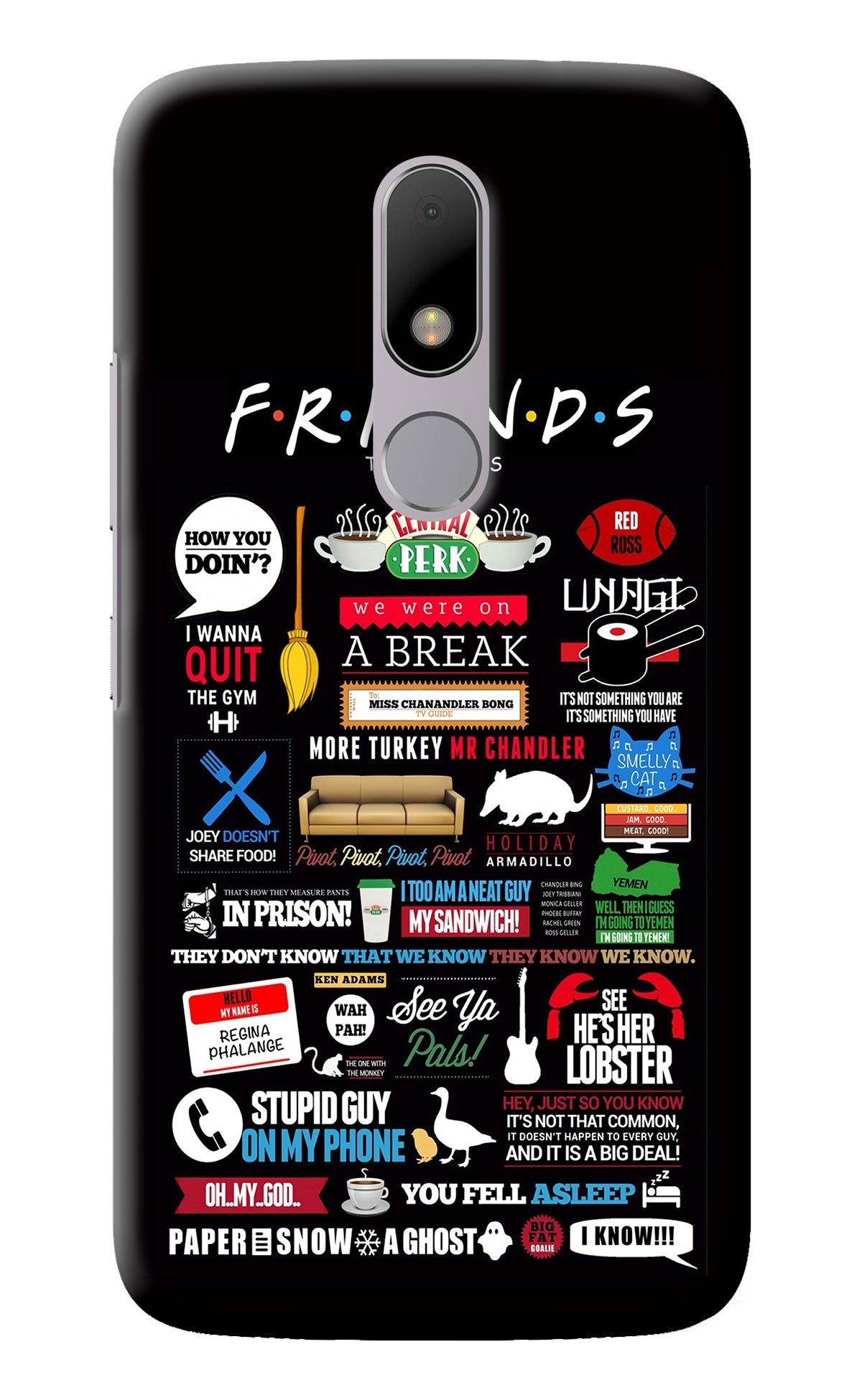 FRIENDS Moto M Back Cover