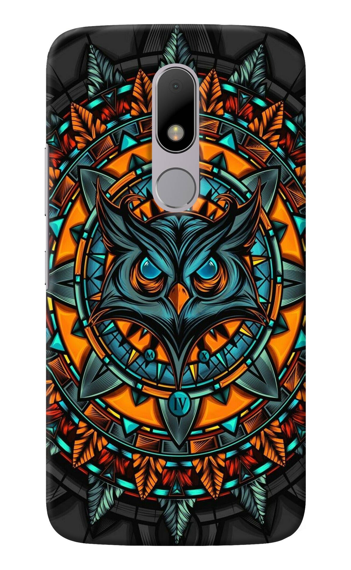 Angry Owl Art Moto M Back Cover