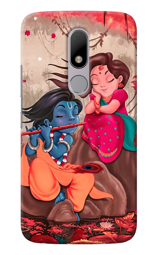 Radhe Krishna Moto M Back Cover