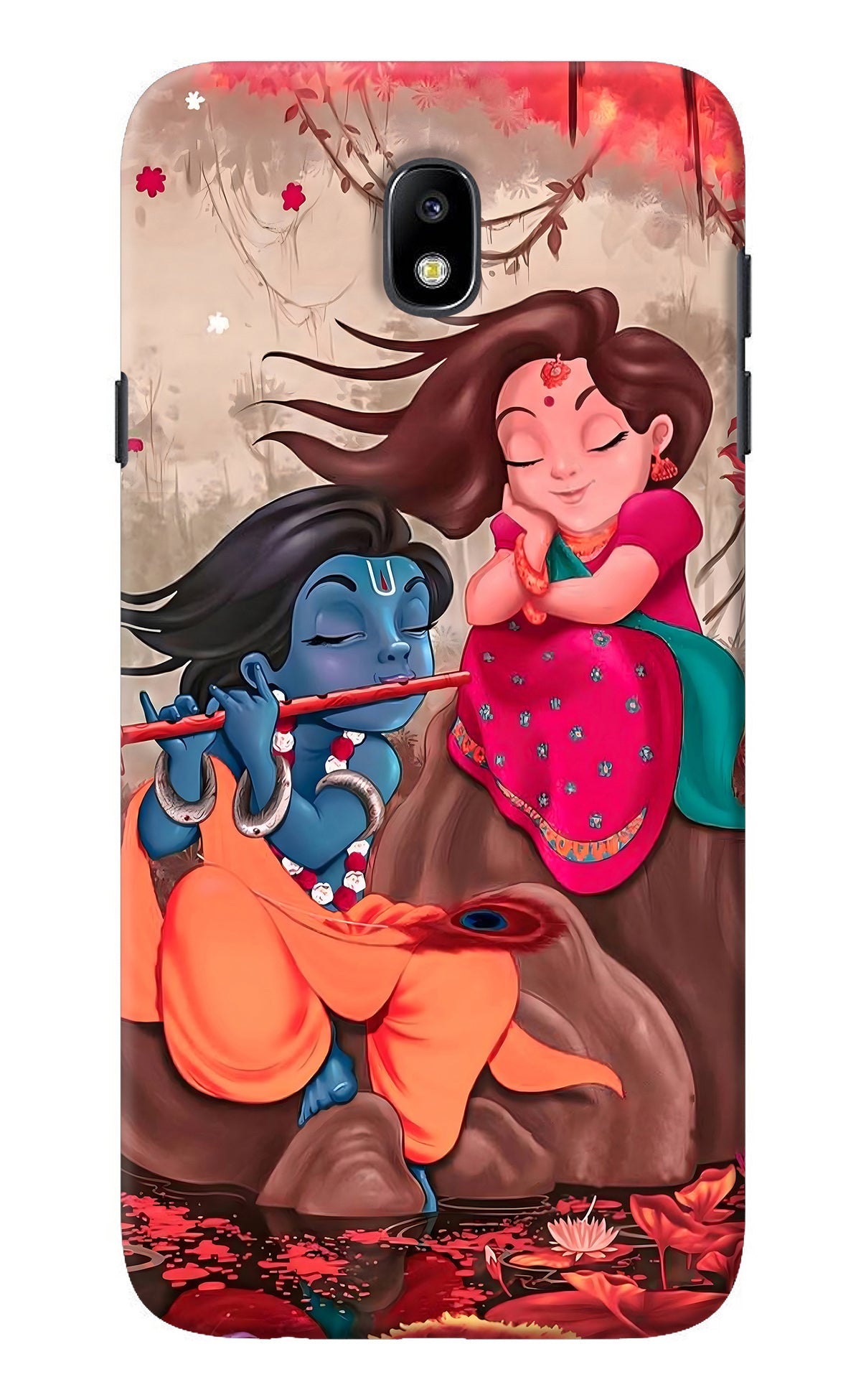 Radhe Krishna Samsung J7 Pro Back Cover