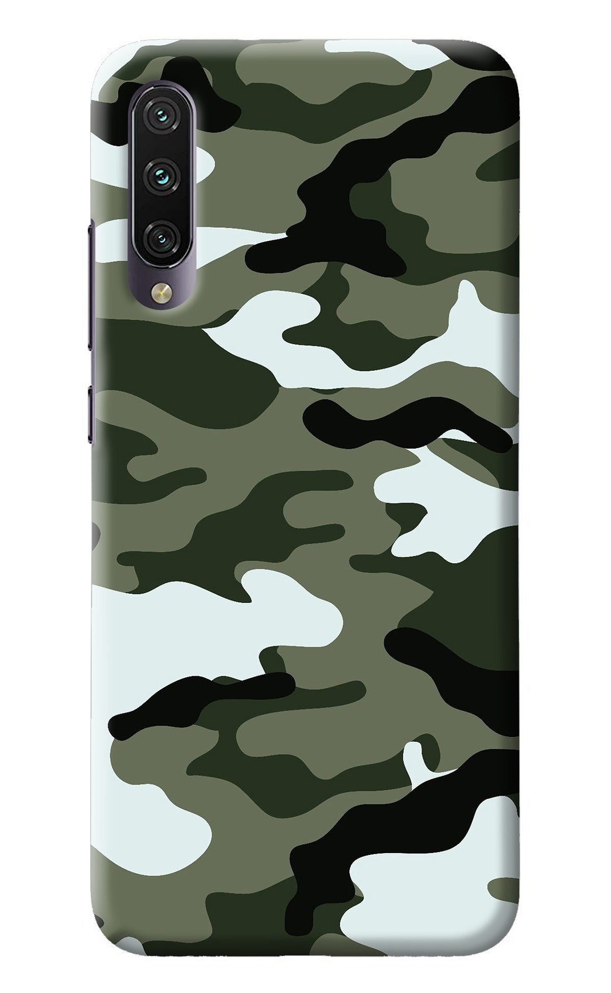 Camouflage Mi A3 Back Cover