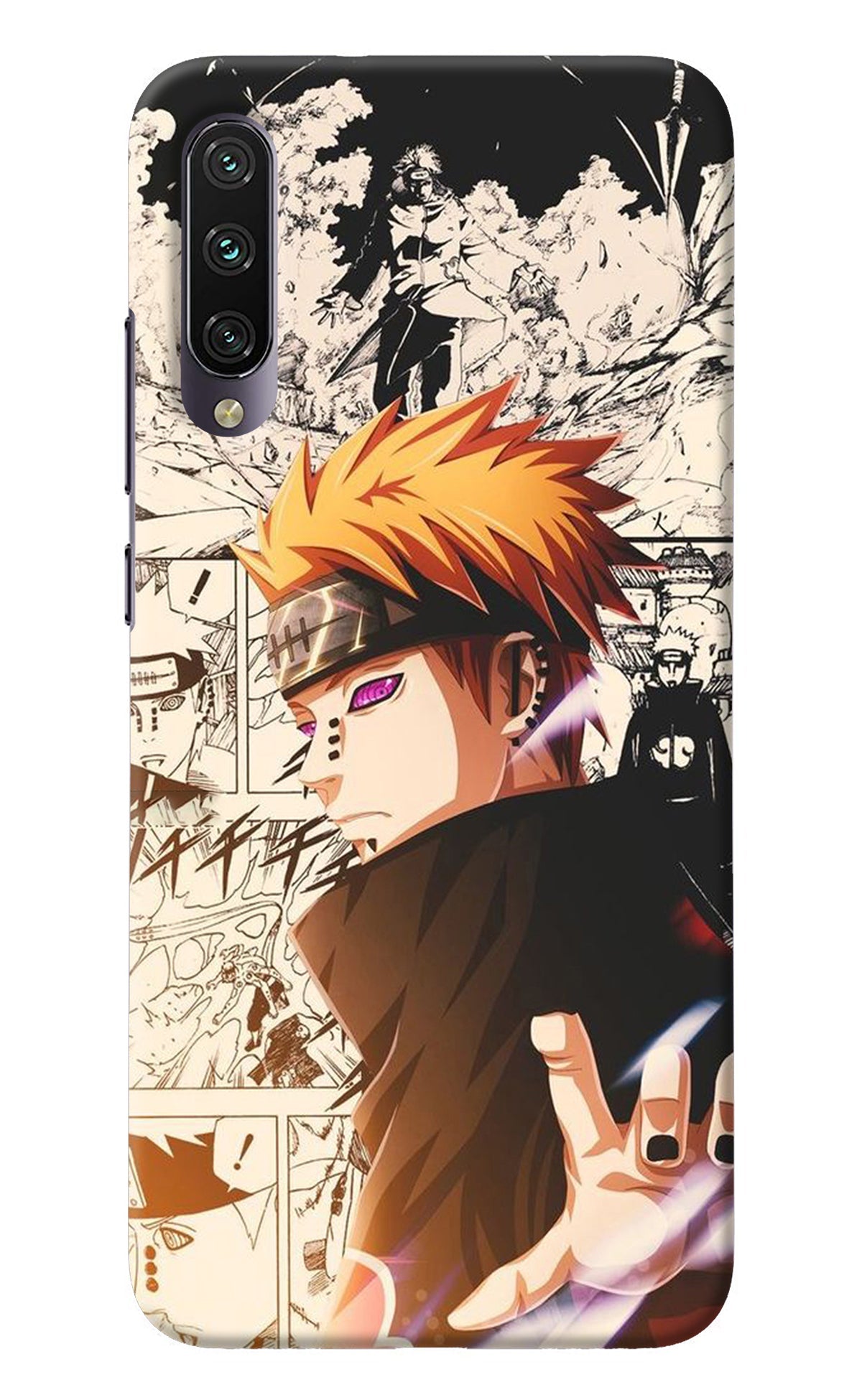 Pain Anime Mi A3 Back Cover