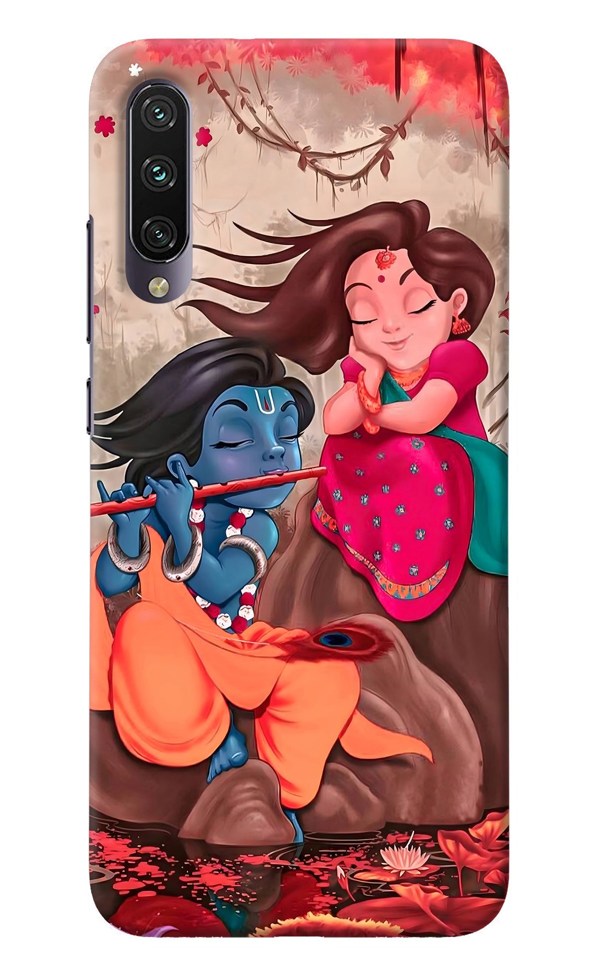 Radhe Krishna Mi A3 Back Cover