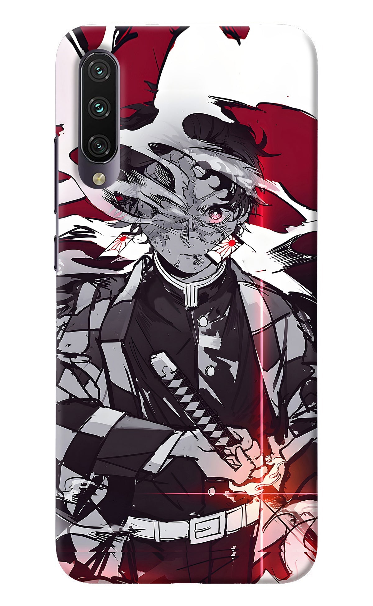 Demon Slayer Mi A3 Back Cover