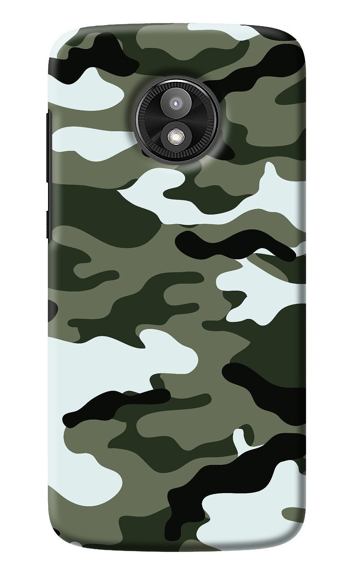 Camouflage Moto E5 Play Back Cover