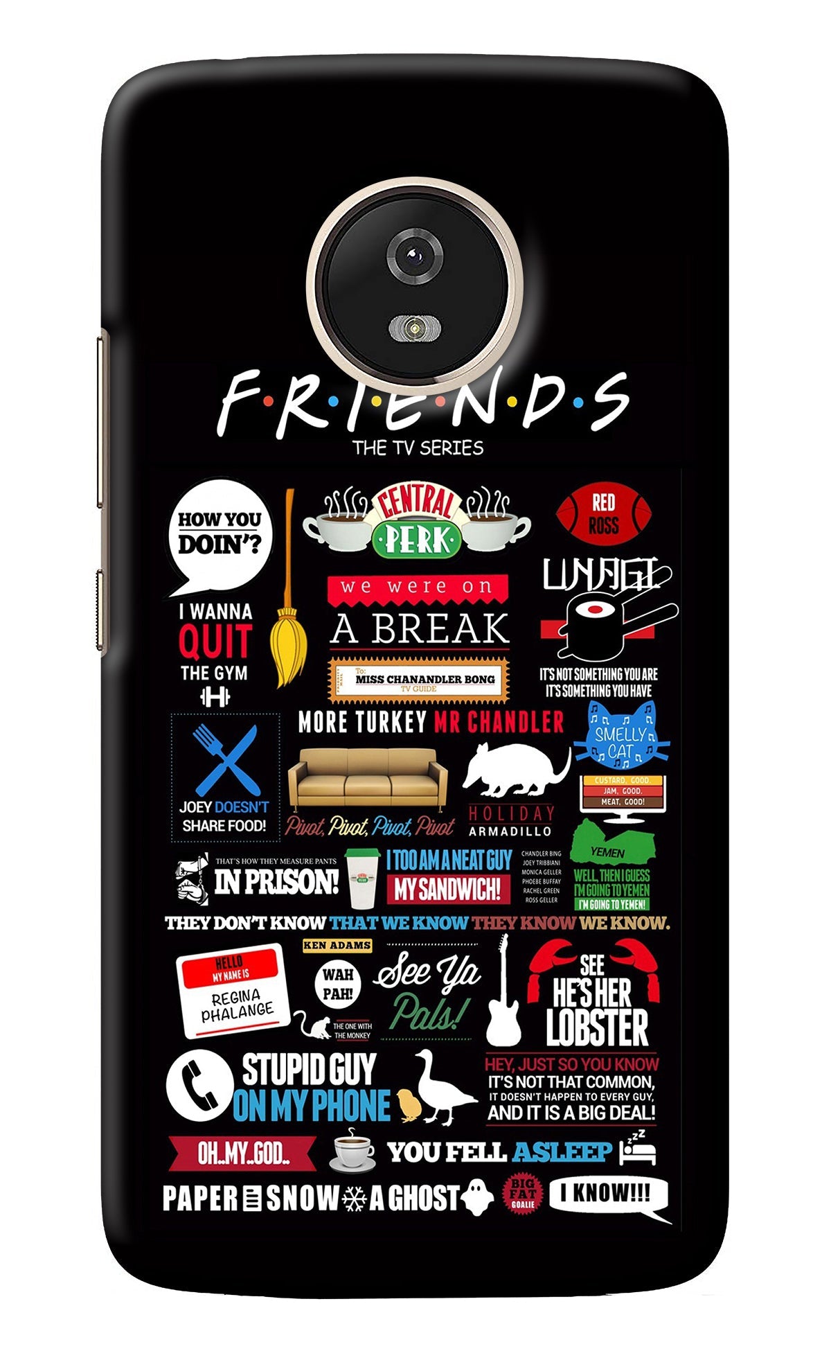 FRIENDS Moto G5 Back Cover