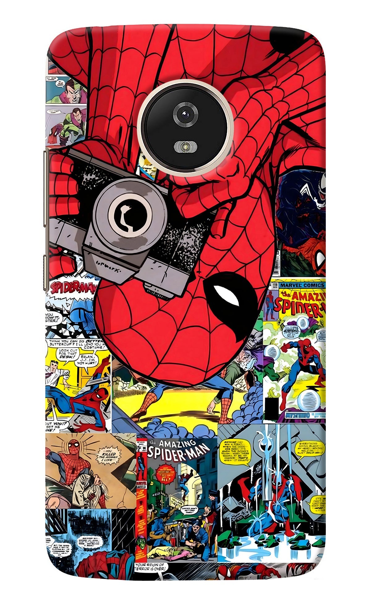 Spider Man Moto G5 Back Cover