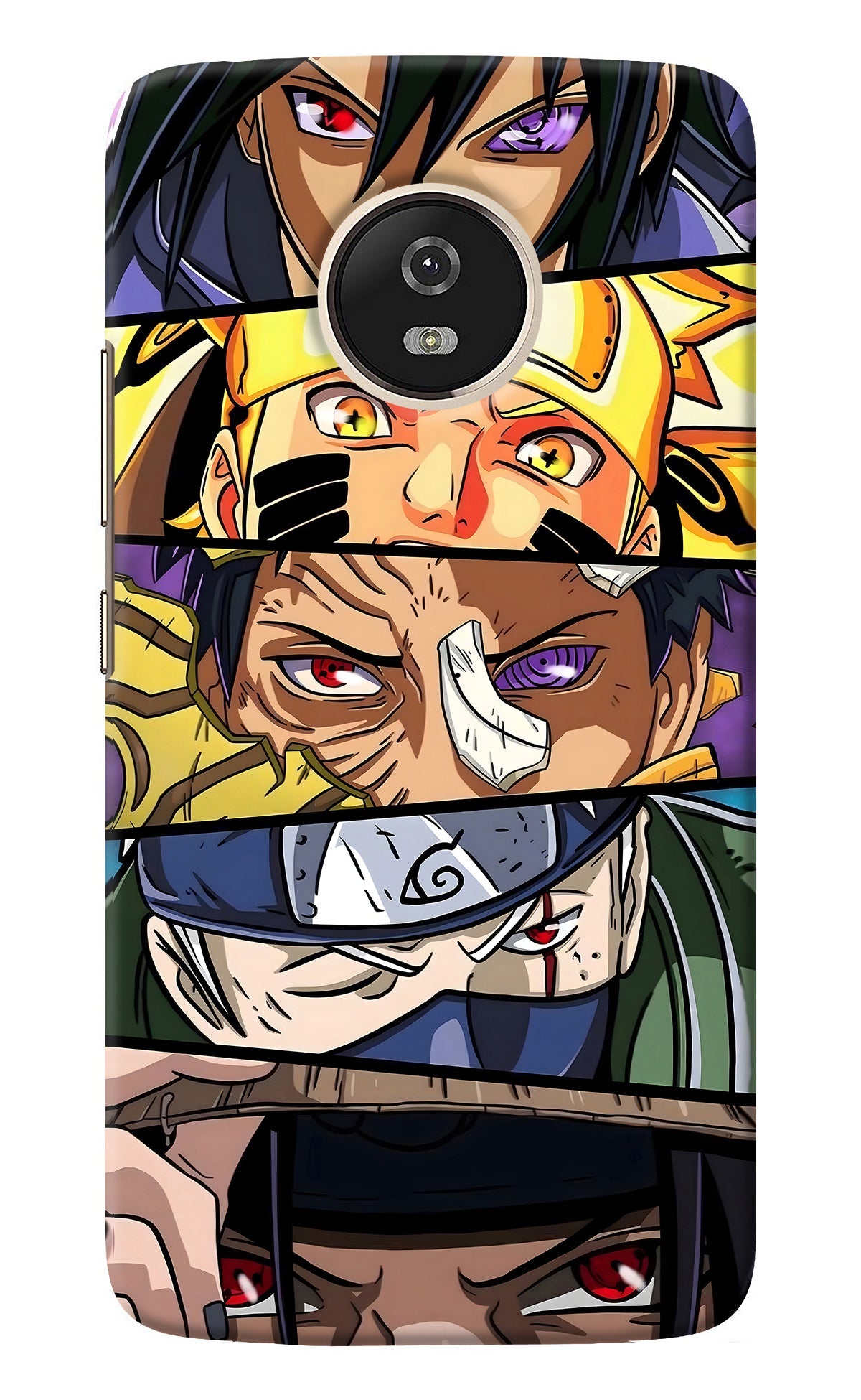 Naruto Character Moto G5 Back Cover