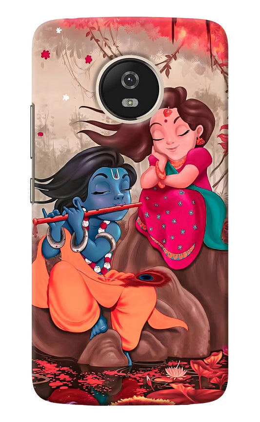 Radhe Krishna Moto G5 Back Cover