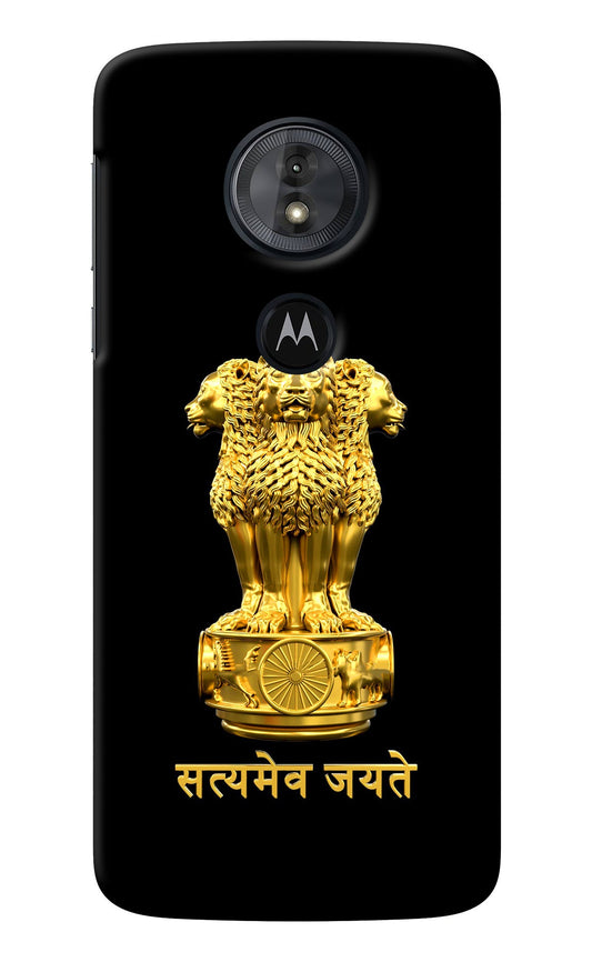 Satyamev Jayate Golden Moto G6 Play Back Cover