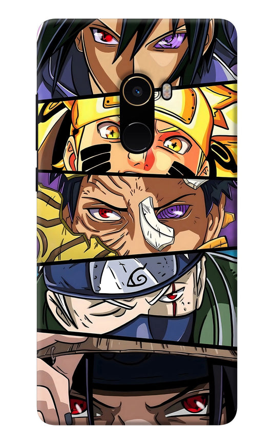 Naruto Character Mi Mix 2 Back Cover