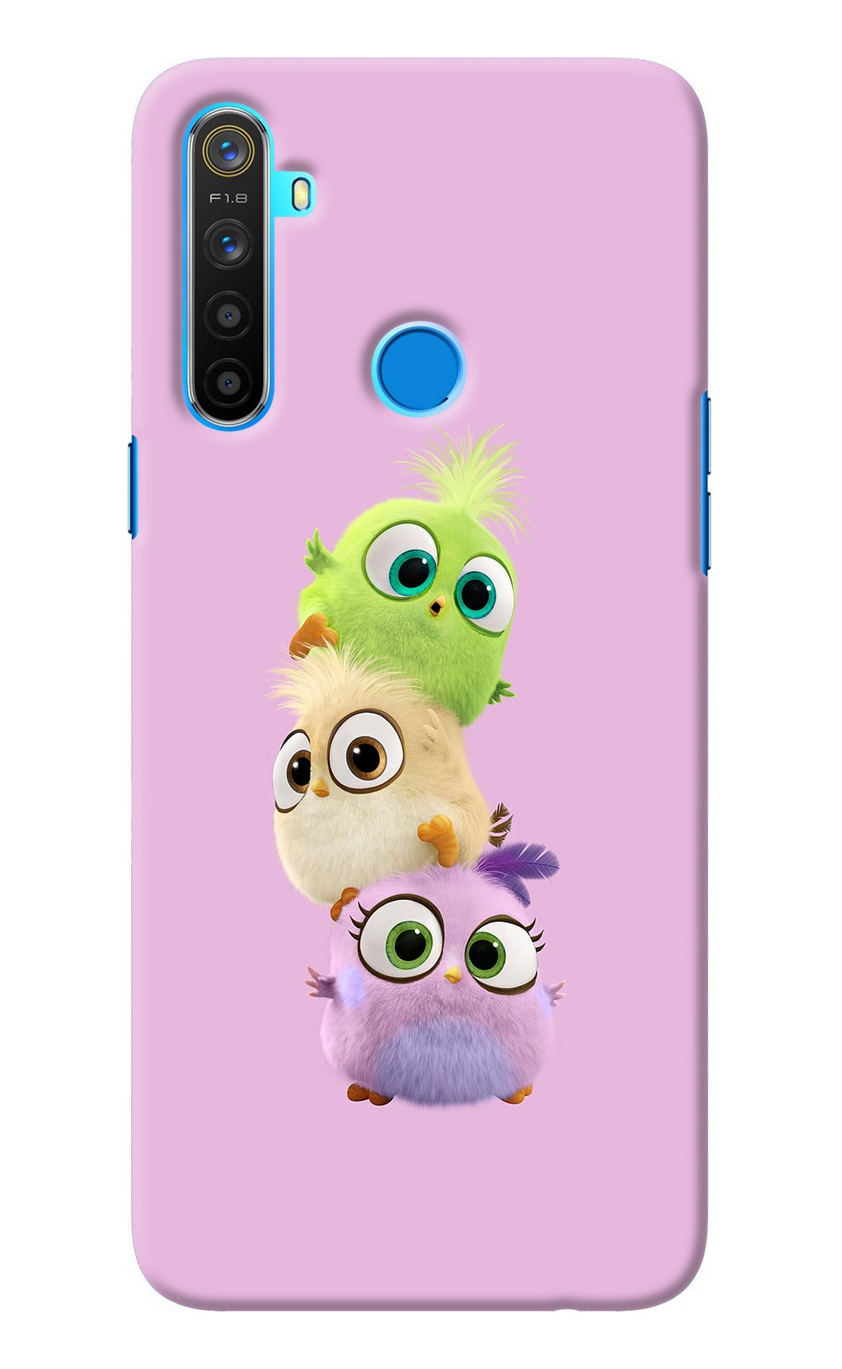 Cute Little Birds Realme 5/5i/5s Back Cover