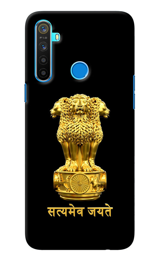 Satyamev Jayate Golden Realme 5/5i/5s Back Cover