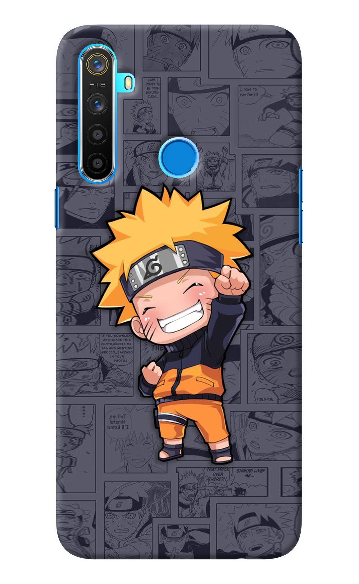 Chota Naruto Realme 5/5i/5s Back Cover