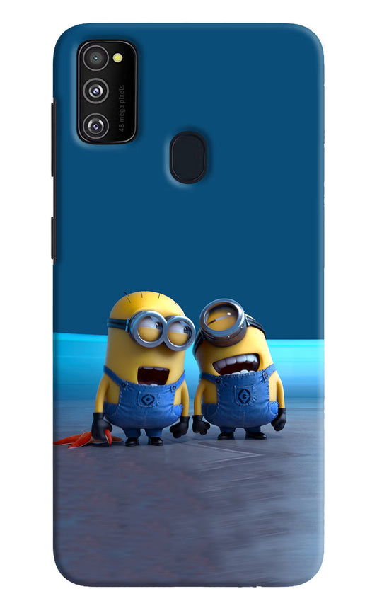 Minion Laughing Case for Samsung M30s by Casekaro