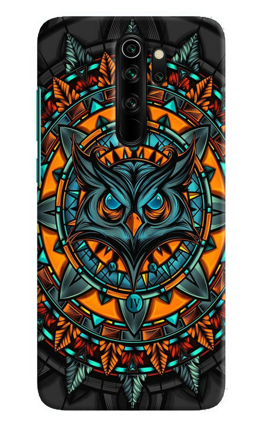 Angry Owl Art Case for Redmi Note 8 Pro by Casekaro