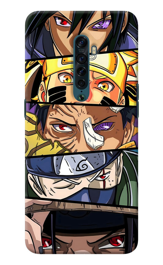 Naruto Character Oppo Reno2 Back Cover