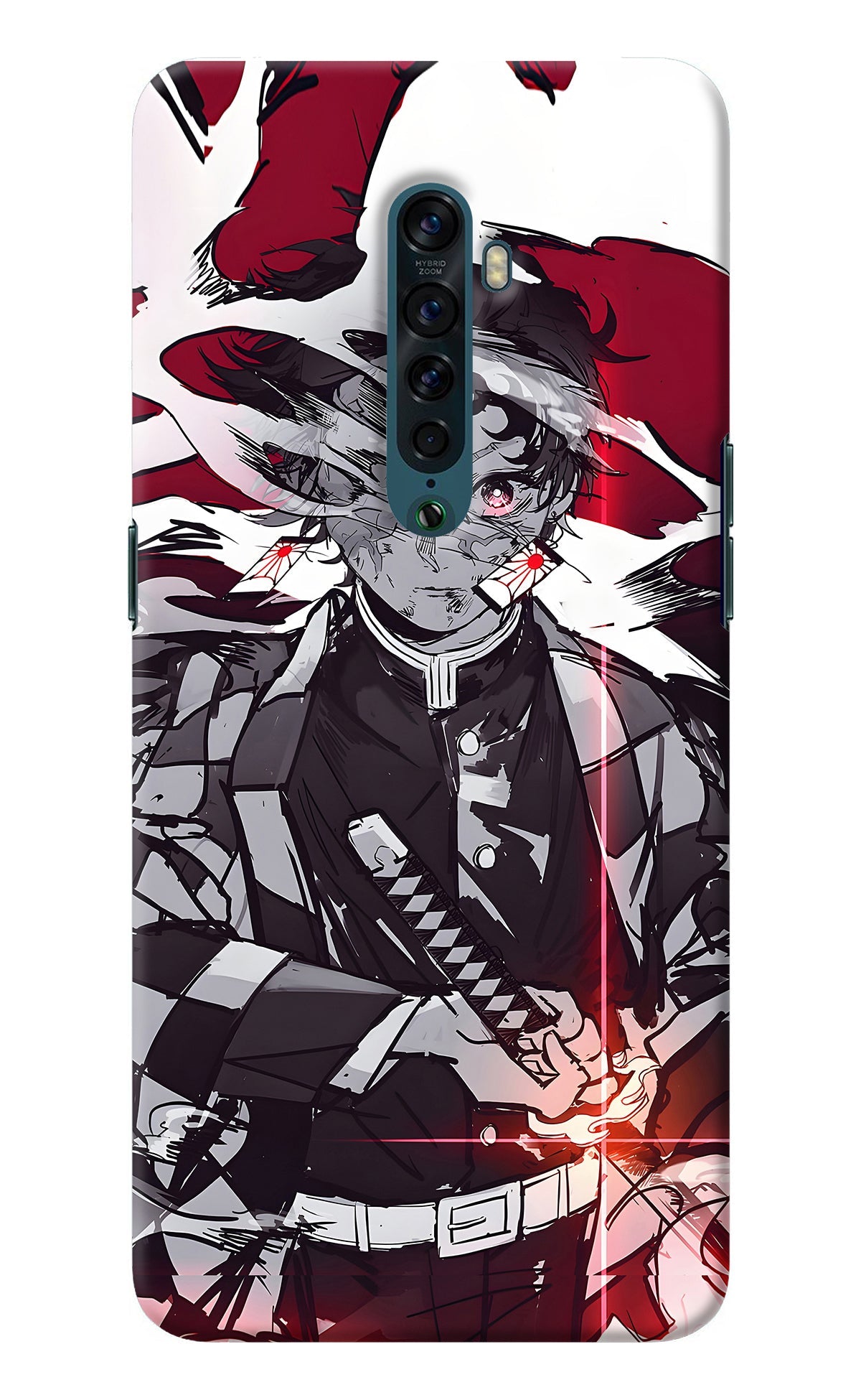 Demon Slayer Oppo Reno2 Back Cover