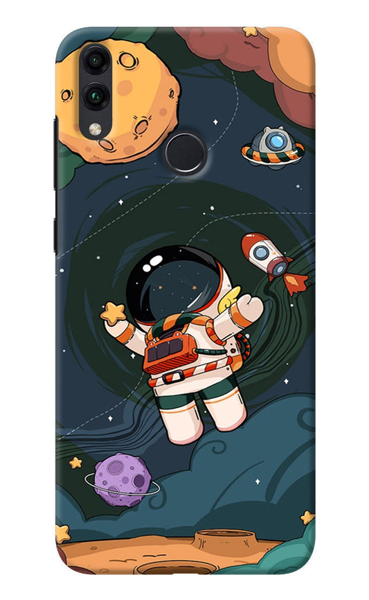 Cartoon Astronaut Honor 8C Back Cover