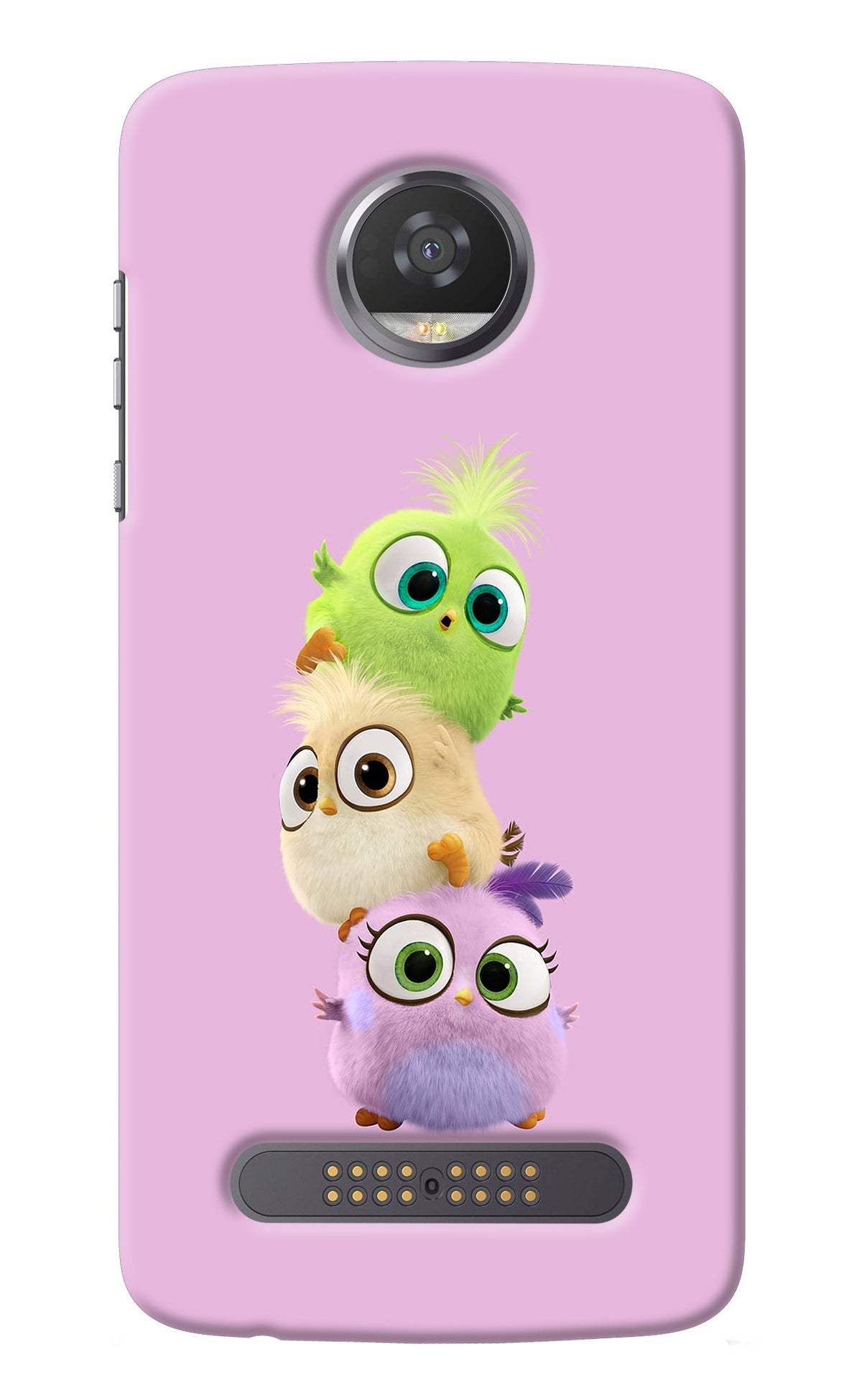 Cute Little Birds Moto Z2 Play Back Cover