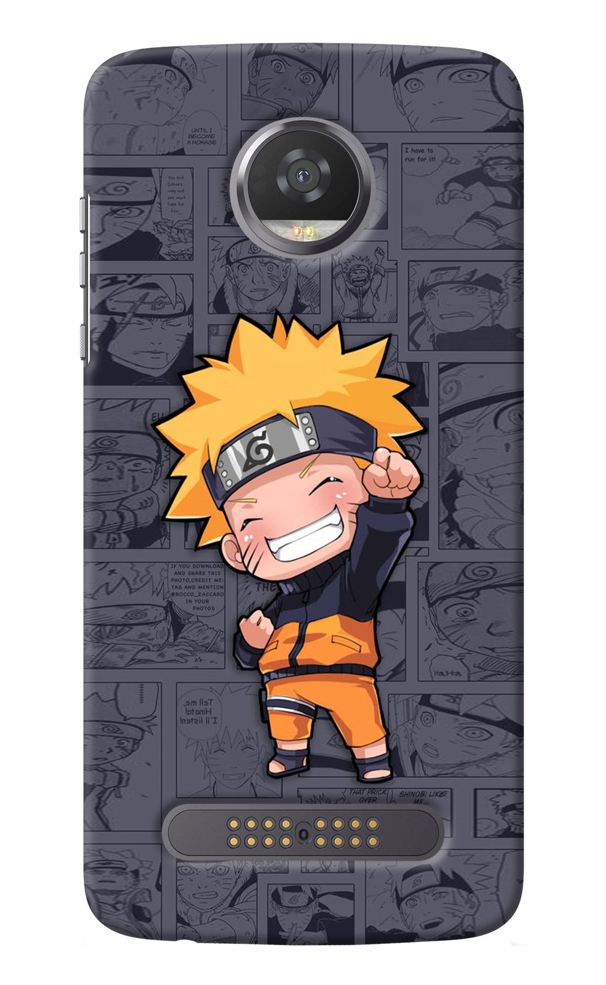 Chota Naruto Moto Z2 Play Back Cover