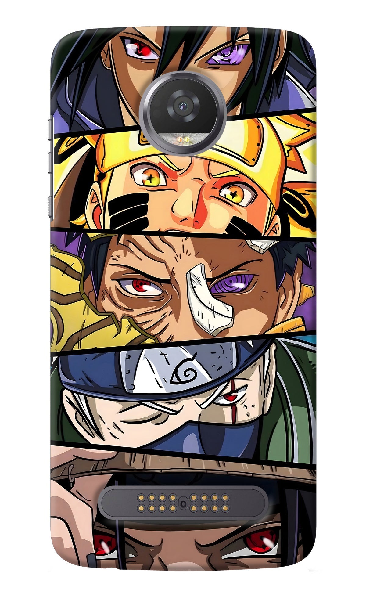 Naruto Character Moto Z2 Play Back Cover