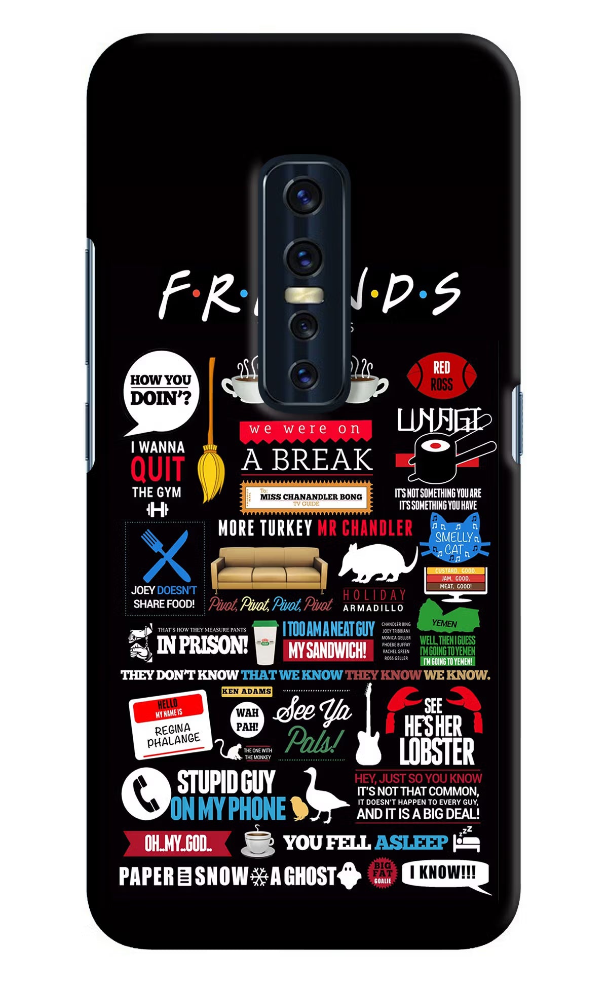 FRIENDS Case for Vivo V17 Pro by Casekaro