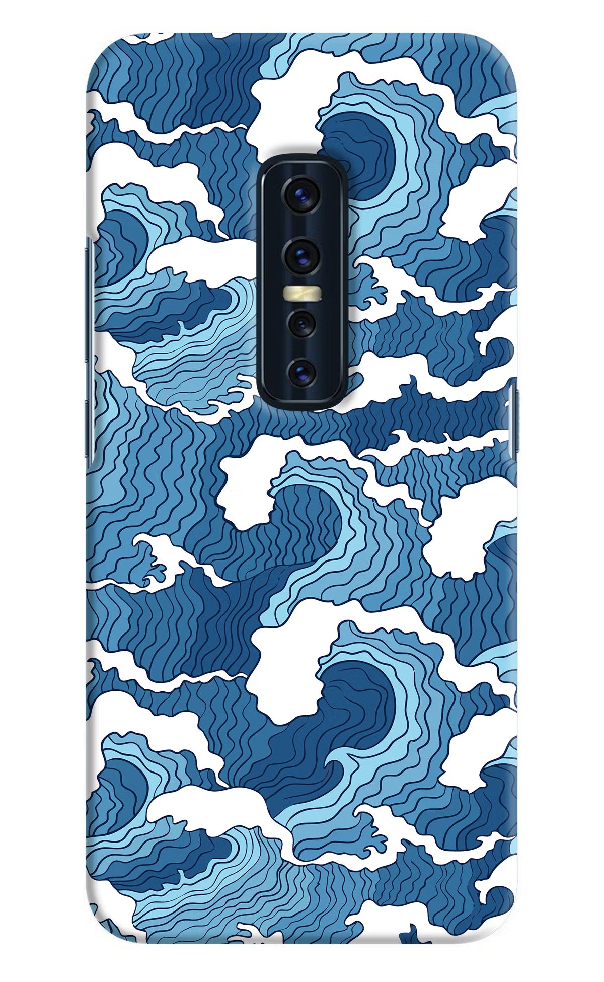 Blue Waves Case for Vivo V17 Pro by Casekaro
