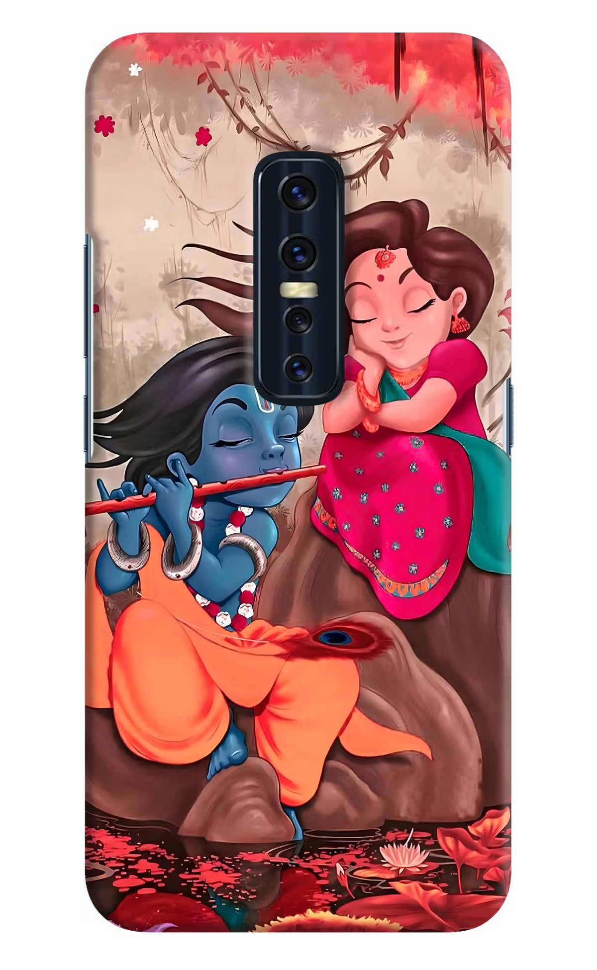 Radhe Krishna Case for Vivo V17 Pro by Casekaro