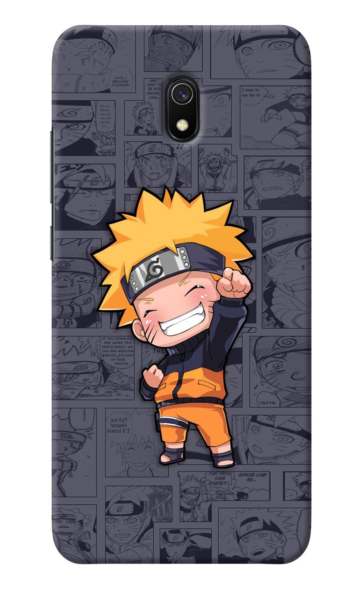 Chota Naruto Redmi 8A Back Cover