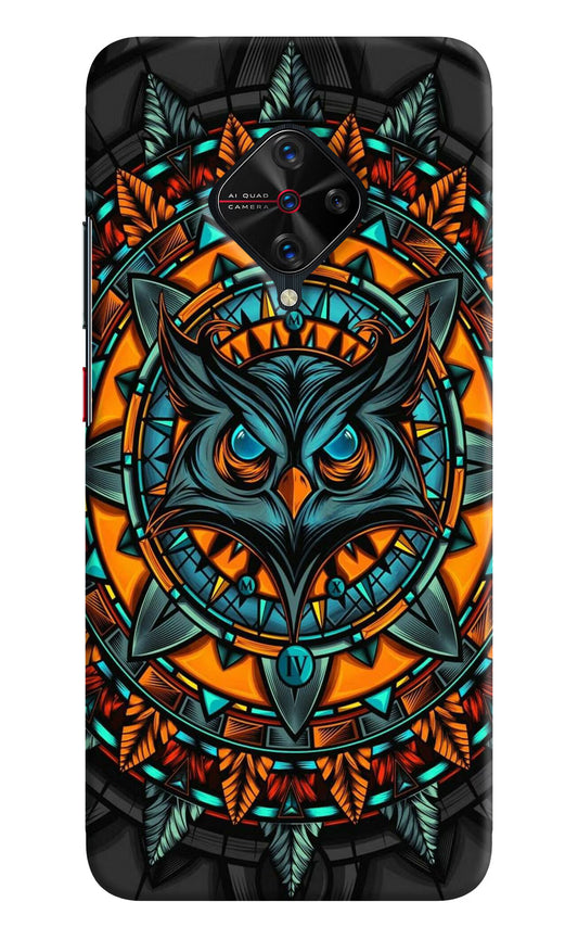 Angry Owl Art Case for Vivo S1 Pro by Casekaro