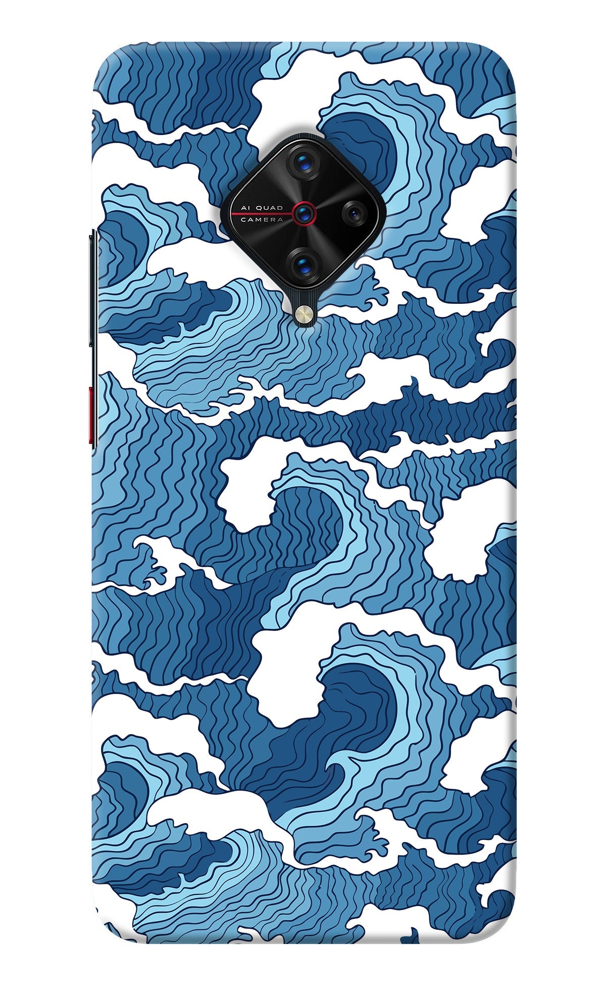 Blue Waves Vivo S1 Pro Back Cover