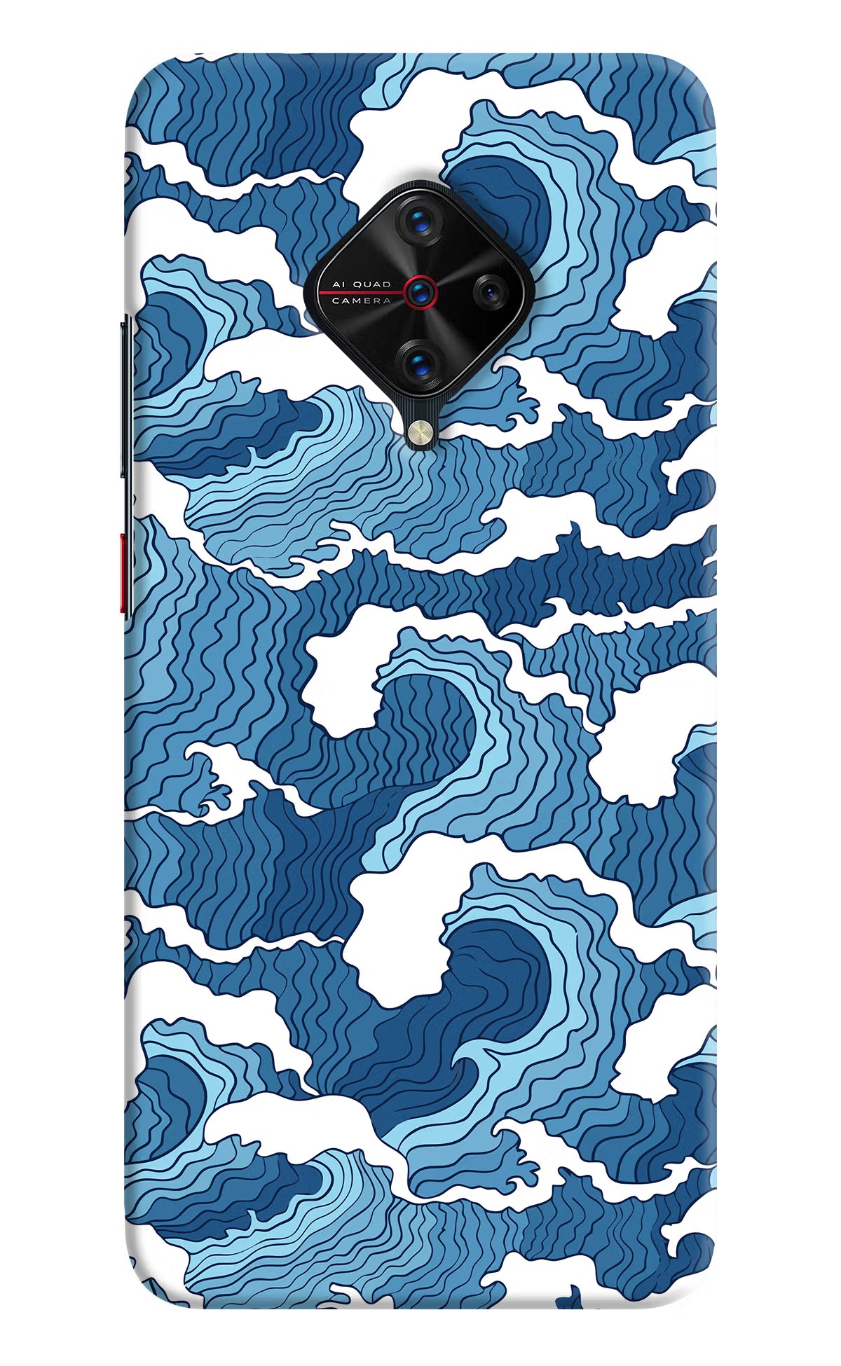Blue Waves Case for Vivo S1 Pro by Casekaro