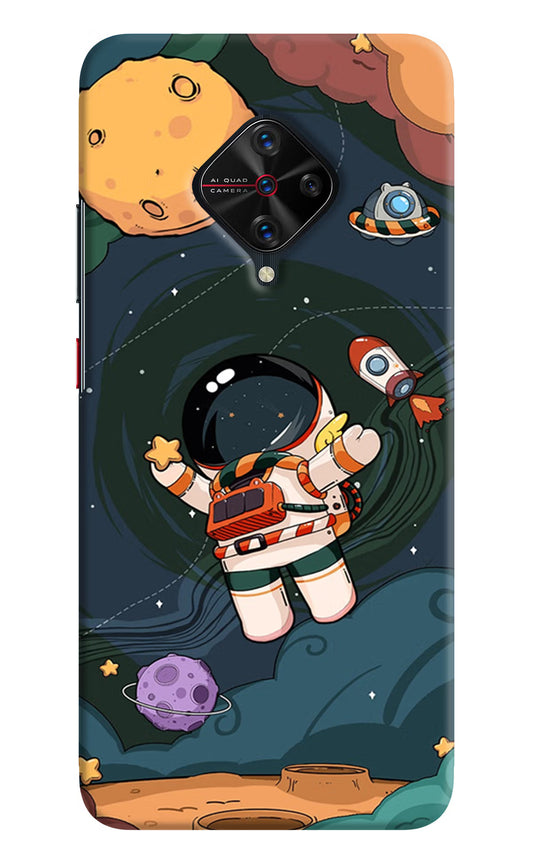 Cartoon Astronaut Case for Vivo S1 Pro by Casekaro
