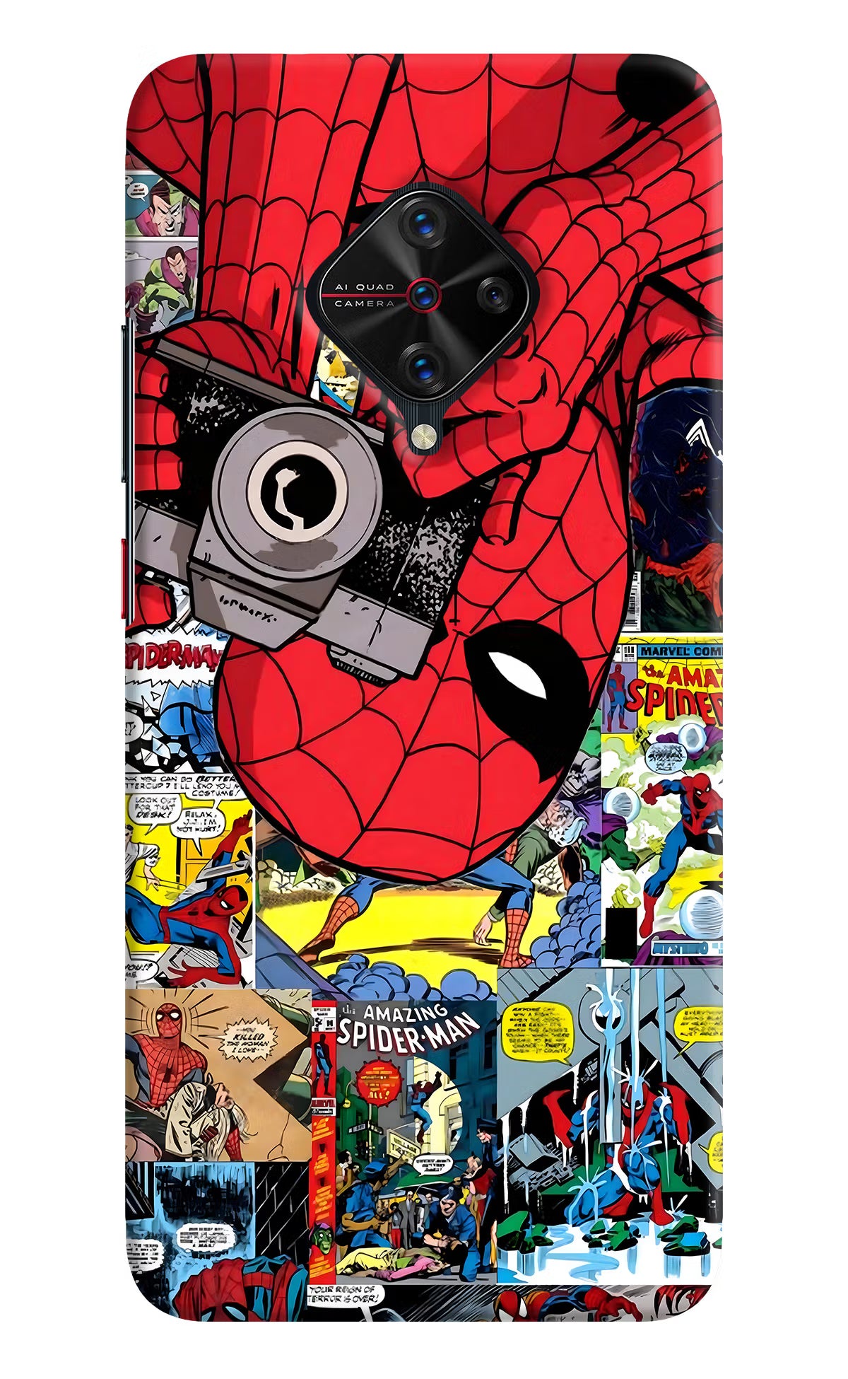 Spider Man Case for Vivo S1 Pro by Casekaro