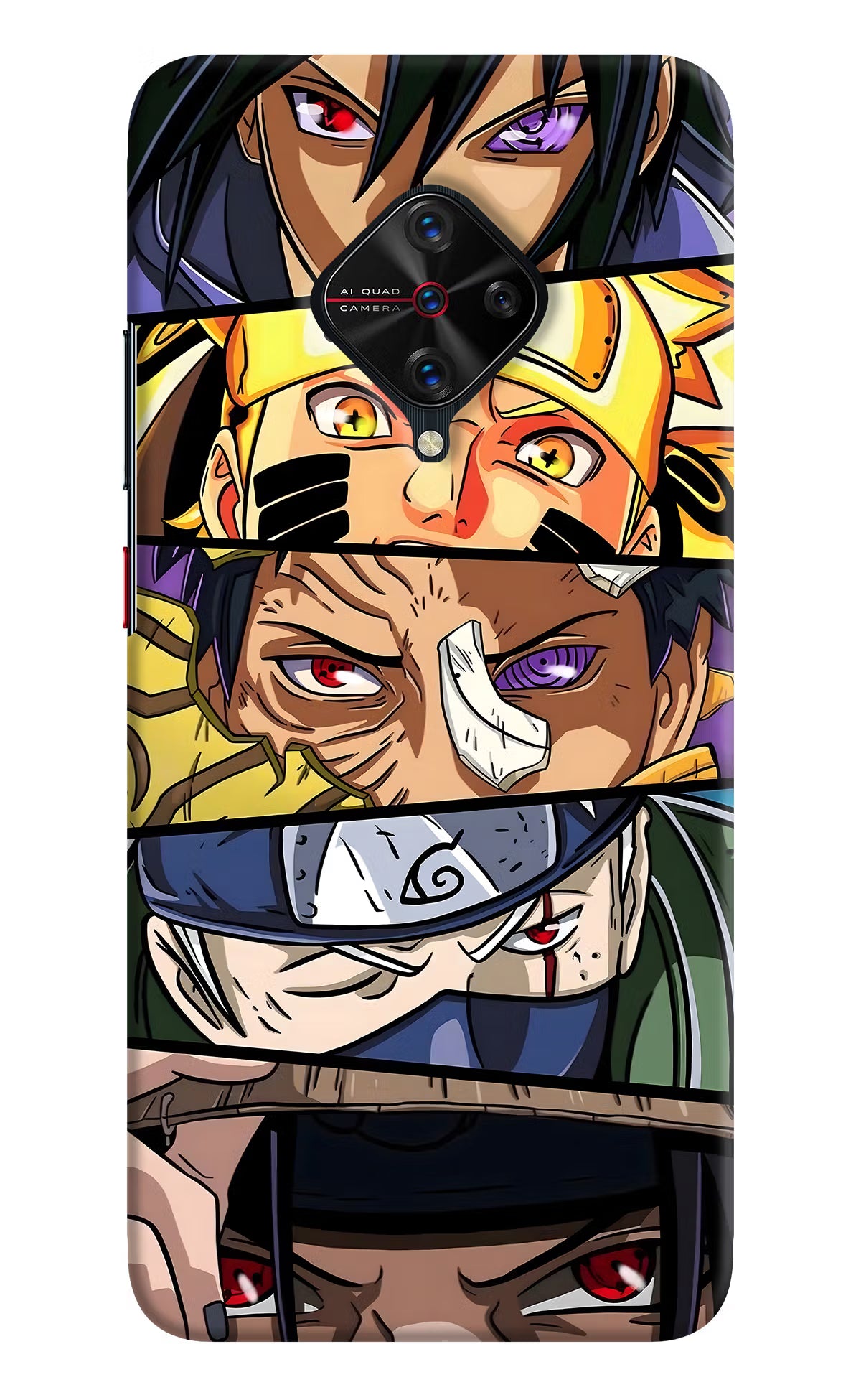 Naruto Character Case for Vivo S1 Pro by Casekaro