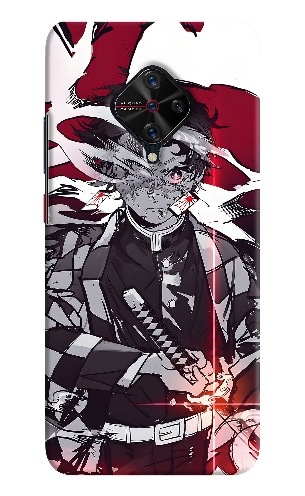 Demon Slayer Case for Vivo S1 Pro by Casekaro