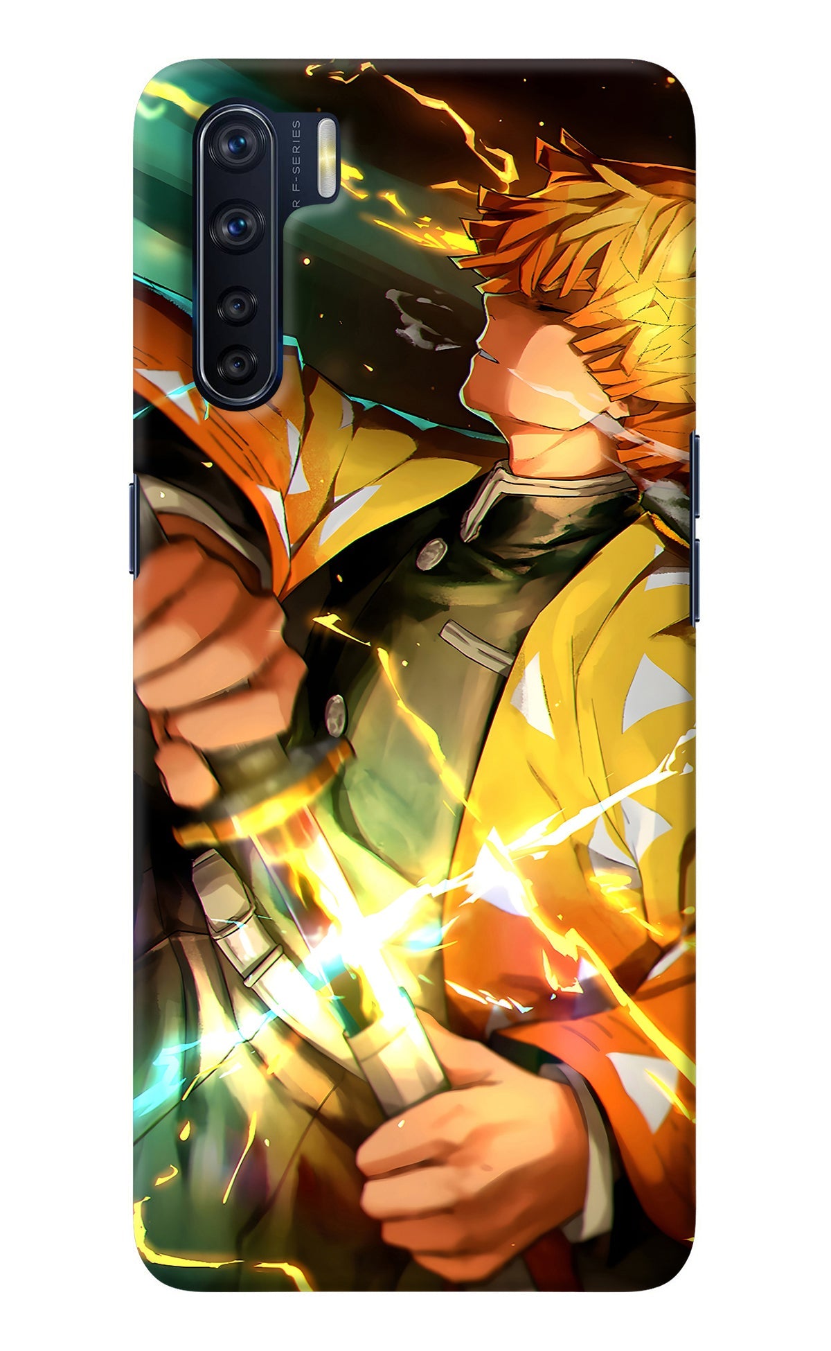 Demon Slayer Oppo F15 Back Cover