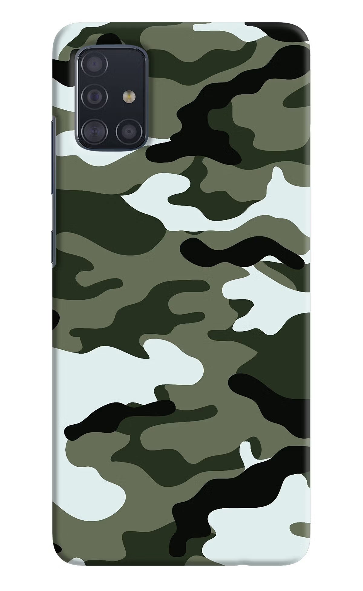 Camouflage Case for Samsung A51 by Casekaro