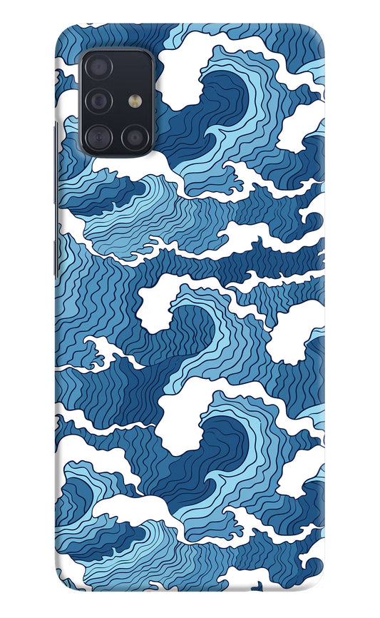 Blue Waves Case for Samsung A51 by Casekaro