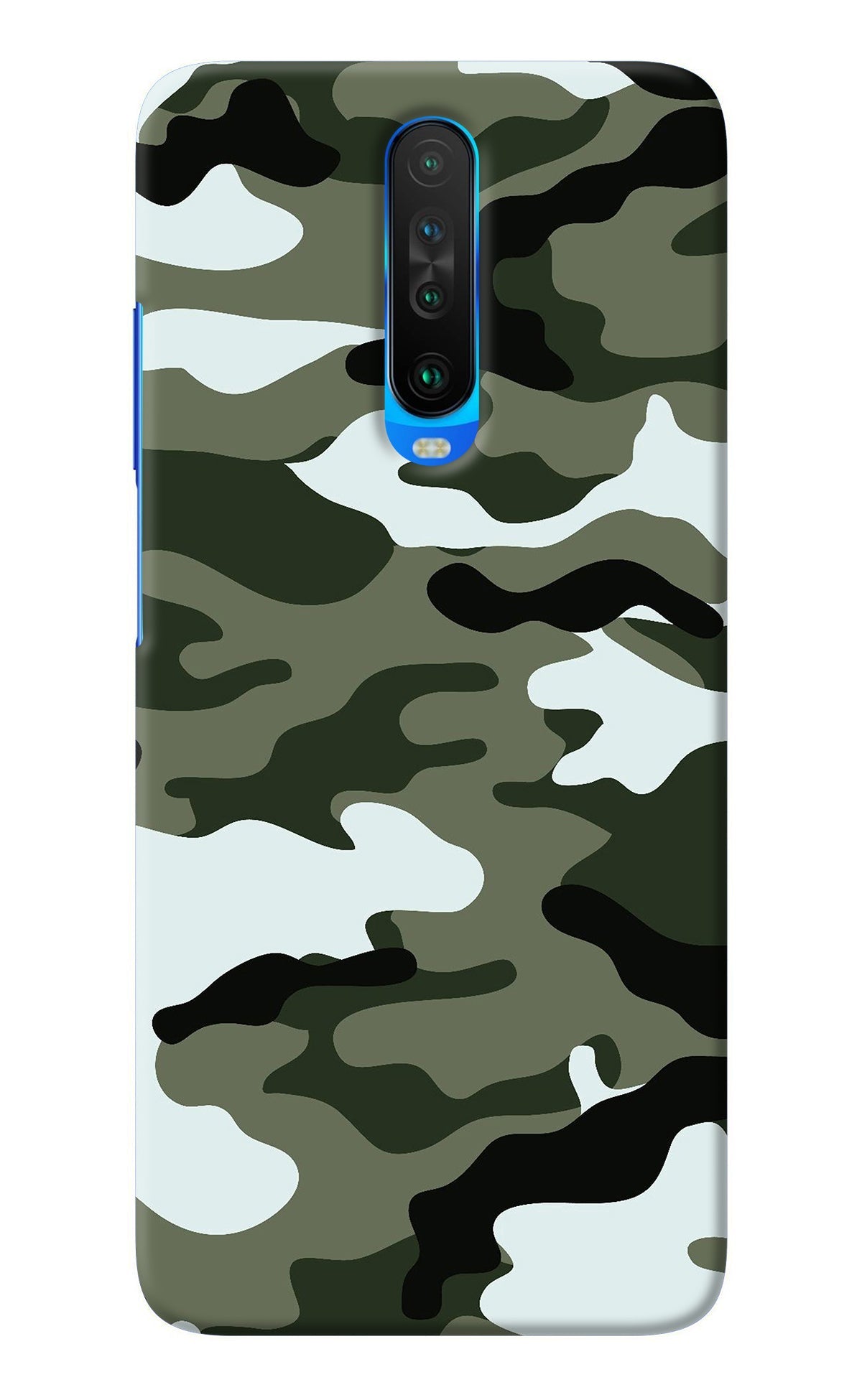 Camouflage Poco X2 Back Cover