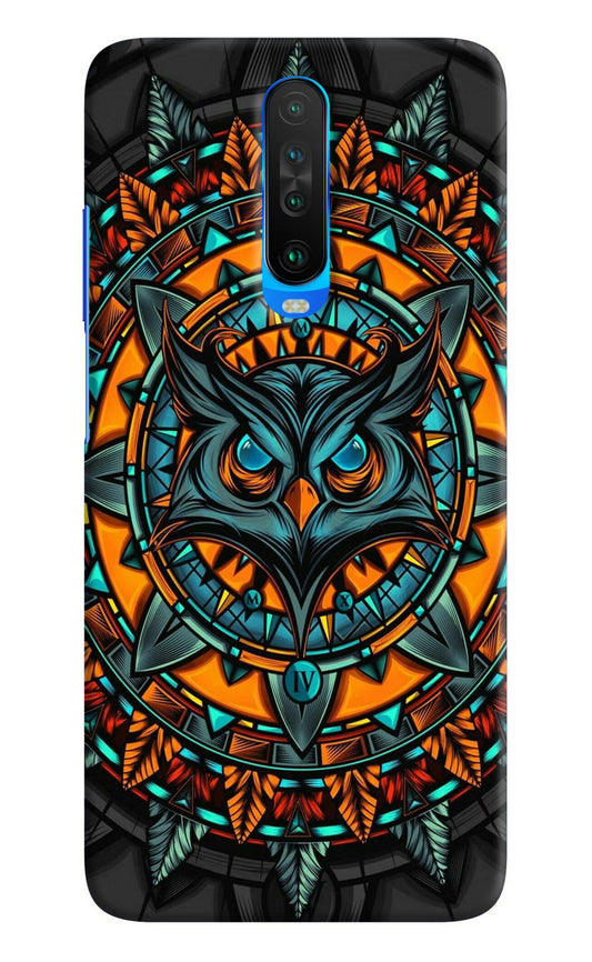 Angry Owl Art Case for Poco X2 by Casekaro
