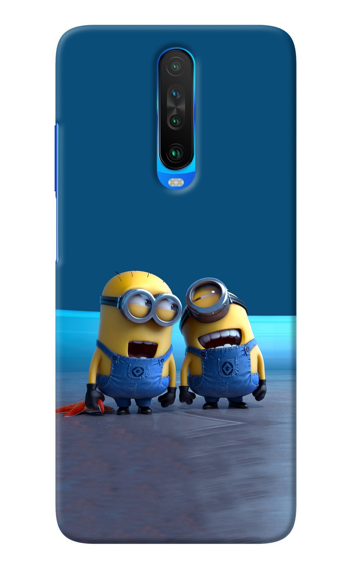 Minion Laughing Poco X2 Back Cover