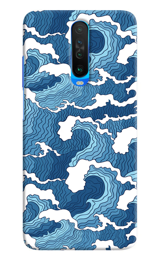 Blue Waves Case for Poco X2 by Casekaro