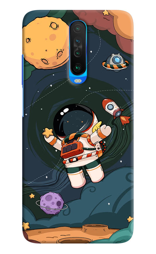 Cartoon Astronaut Case for Poco X2 by Casekaro