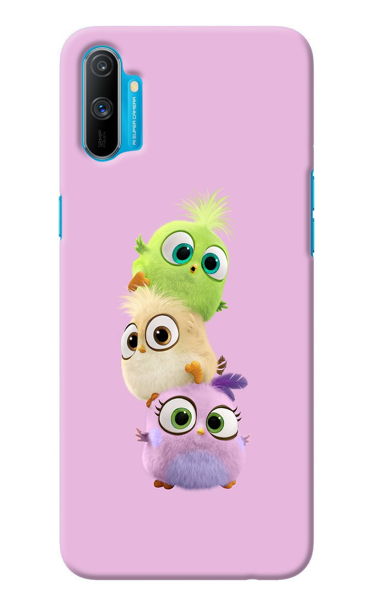 Cute Little Birds Realme C3 Back Cover