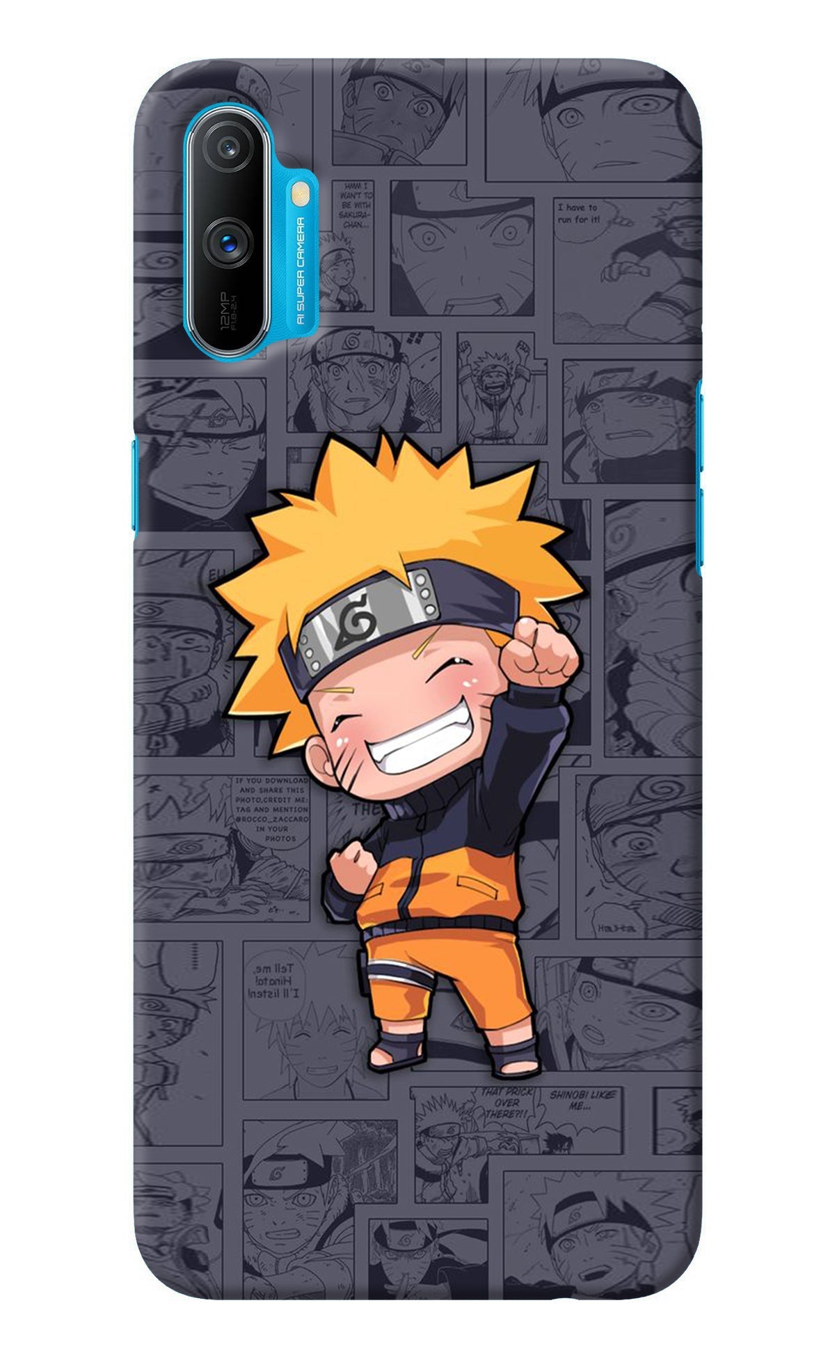 Chota Naruto Realme C3 Back Cover