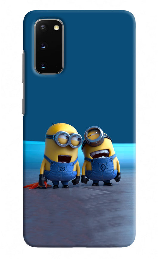 Minion Laughing Case for Samsung S20 by Casekaro